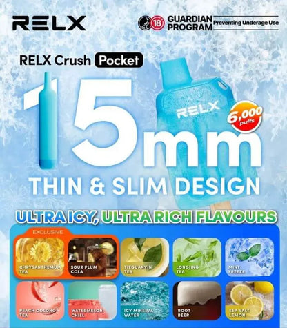 SGVape-RELX-CRUSH-POCKET-6000-PUFFS-SG-Vape-Hub