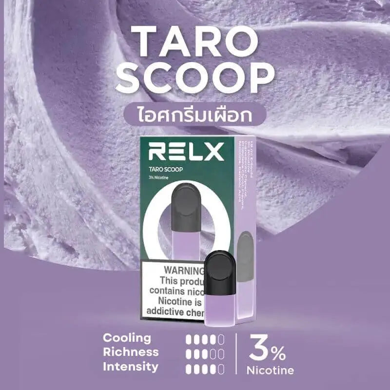 SGVape-RELX-Infinity-Pod-Taro-Scoop-SG-Vape-Hub